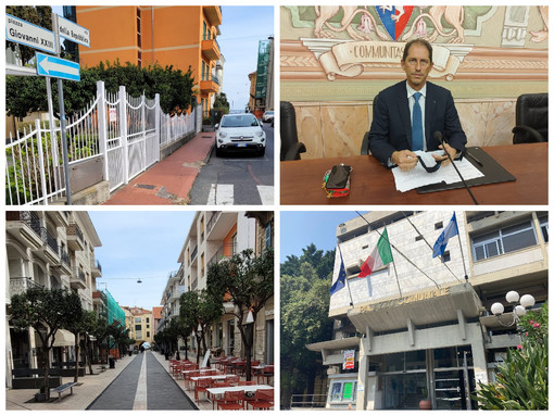 Diano Marina, centro cittadino al buio. La denuncia dell’ex vicesindaco Elio Novaro: “È una vergogna e gli amministratori sono assenti a Palazzo”