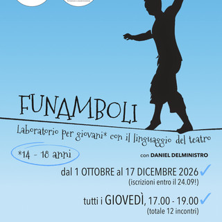 Sanremo, al via "Funamboli", percorso teatrale per adolescenti a Villa Ormond Sanremo, al via "Funamboli", percorso teatrale per adolescenti a Villa Ormond