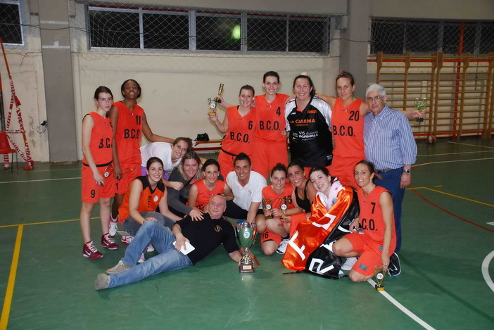 Grande prestazione del Bc Ospedaletti, vince gara 3 e il titolo regionale di serie C femminile in casa del Sidus Genova Grande prestazione del Bc Ospedaletti, vince gara 3 e il titolo regionale di serie C femminile in casa del Sidus Genova