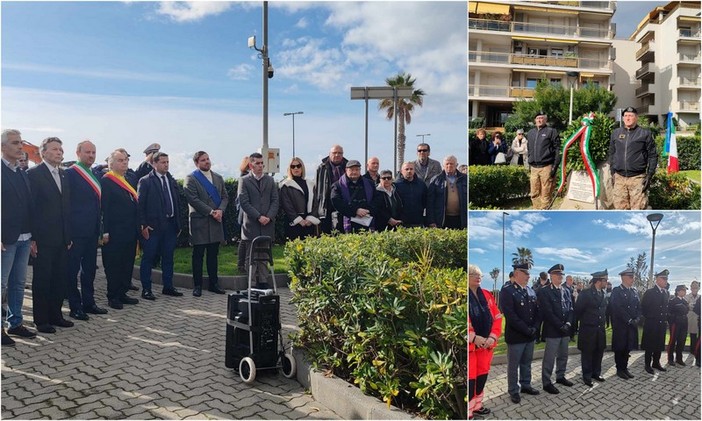 Foibe ed esodo giuliano-dalmata, Ventimiglia celebra il Giorno del Ricordo (Foto e video)
