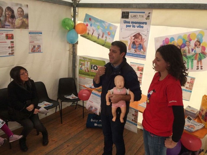 Imperia: ad OliOliva anche lo stand dell'ASL per dimostrazioni e informazioni sulla manovra salva vita