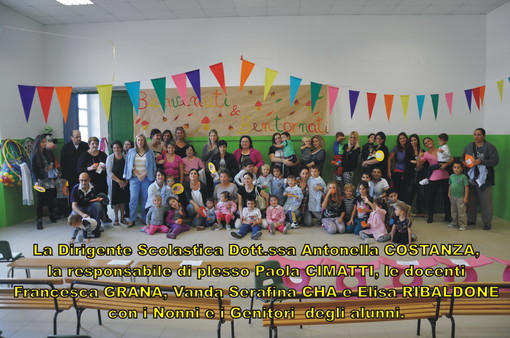 Ventimiglia: Festa dell’Accoglienza alla scuola dell’Infanzia della città Alta per festoso benvenuto ai nuovi bambini