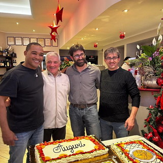 Cerimonia di chiusura dell'anno del BUDO Sanremo al ristorante Marinella. Le foto
