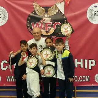 Anche gli atleti del Karate Fight Contact di Ventimiglia al Campionato del Mondo di arti marziali Anche gli atleti del Karate Fight Contact di Ventimiglia al Campionato del Mondo di arti marziali
