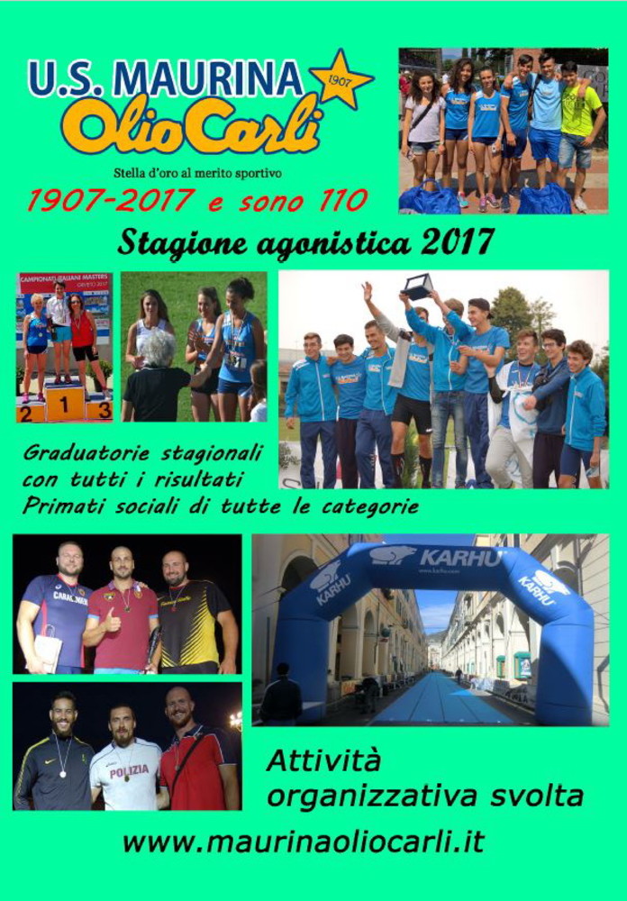 Imperia: domani alla Biblioteca Lagorio, tradizionale festa di fine anno della U.S Maurina Olio Carli Atletica