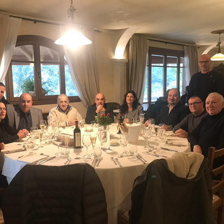 All’agriturismo U Cian di Isolabona, pranzo sociale di fine anno della Croce Verde Intemelia (foto)