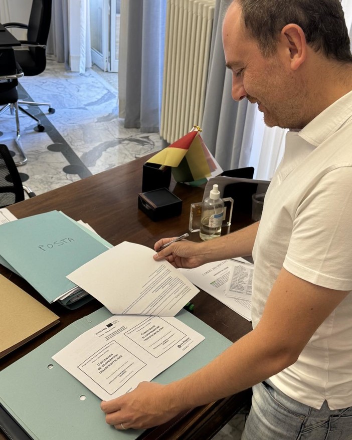 Pista ciclopedonale da Garavan a Latte, Ventimiglia firma convenzione di cooperazione transfrontaliera