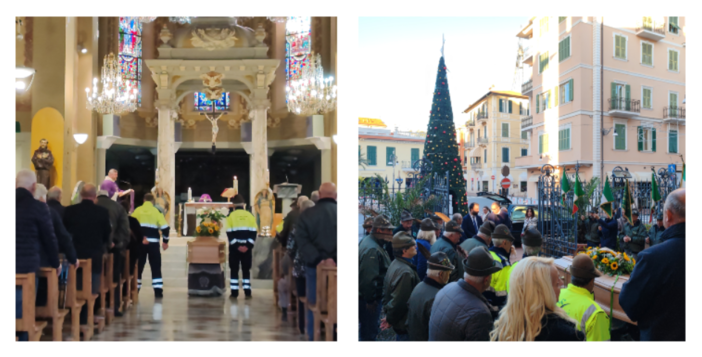 Penne nere in lutto, Bordighera dice addio all'alpino Ferruccio Pizzio (Foto) Penne nere in lutto, Bordighera dice addio all'alpino Ferruccio Pizzio (Foto)