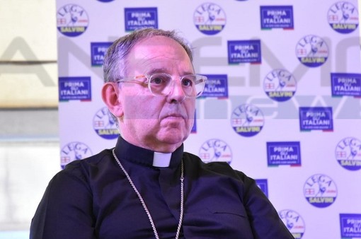 Camporosso: il Vescovo Suetta alla festa della Lega "Anti storico non inserire le radici cristiane in Europa" (Video)