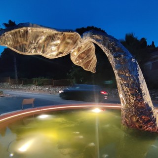 Bordighera si illumina di arancione per la giornata internazionale per la distrofia muscolare (foto)