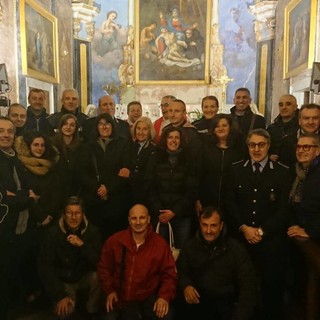 Sanremo: si sono svolte oggi le celebrazioni di San Sebastiano della Polizia Municipale nel ricordo del collega Leone Durazzi ad un anno dalla sua scomparsa Sanremo: si sono svolte oggi le celebrazioni di San Sebastiano della Polizia Municipale nel ricordo del collega Leone Durazzi ad un anno dalla sua scomparsa