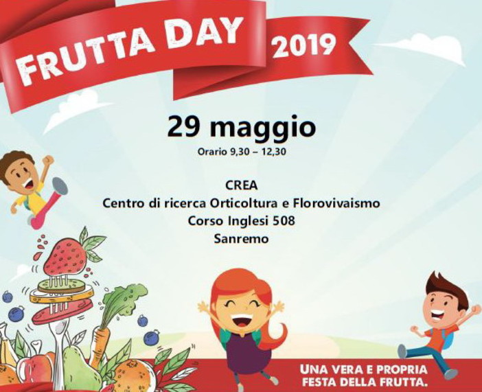 Per il Programma europeo 'Frutta e Verdura nelle Scuole', mercoledì prossimo 'Frutta Day' al CREA di Sanremo