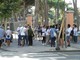 Ventimiglia: fontana rimossa dal Sindaco Scullino, ai Giardini T.Reggio il flash mob di Progetto 20K (Foto e Video)