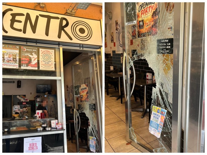 Ventimiglia, spaccata nella notte: furto in un'attività di via Cavour (Foto) Ventimiglia, spaccata nella notte: furto in un'attività di via Cavour (Foto)