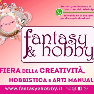 Fantasy & Hobby 2024: la Fiera della Creatività, Hobbistica e Arti Manuali Fantasy & Hobby 2024: la Fiera della Creatività, Hobbistica e Arti Manuali