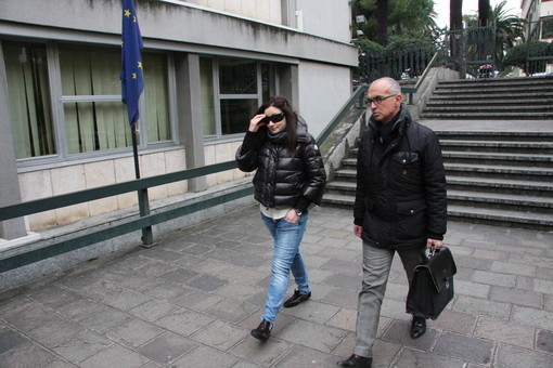 Federica Bellone e l'avvocato Alessandro Moroni