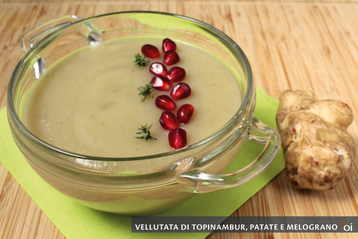 MercoledìVeg di Ortofruit: oggi prepariamo la vellutata di topinambur MercoledìVeg di Ortofruit: oggi prepariamo la vellutata di topinambur
