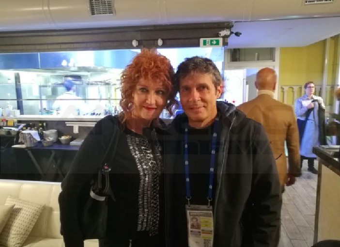 #Sanremo2017, Fiorella Mannoia e Luca Barbarossa: rimpatriata tra amici alla vigilia del festival