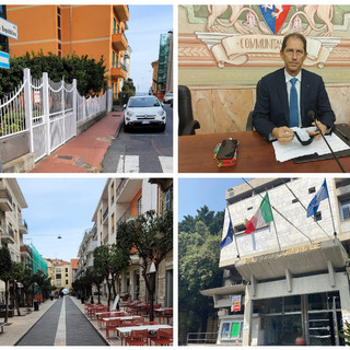 Diano Marina, centro cittadino al buio. La denuncia dell’ex vicesindaco Elio Novaro: “È una vergogna e gli amministratori sono assenti a Palazzo”