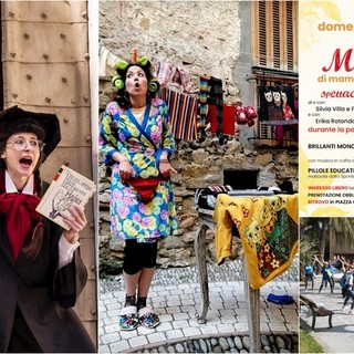 Festa della Mamma, spettacolo teatrale itinerante a Ventimiglia Alta (Foto)