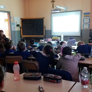 Incontro di sensibilizzazione ambientale per i bambini delle Scuola Primaria di Pompeiana dell’Istituto comprensivo di Riva Ligure e San Lorenzo al Mare