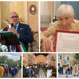 Santa messa, pranzo conviviale e processione: Vallecrosia al Mare celebra la 'Festa della Mamma' (Foto)