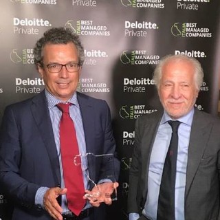 Taggia: Unogas Energia Spa premiata come Deloitte Best Managed Companies
