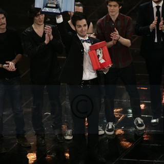 Antonio Maggio durante l'esibizione Antonio Maggio durante l'esibizione