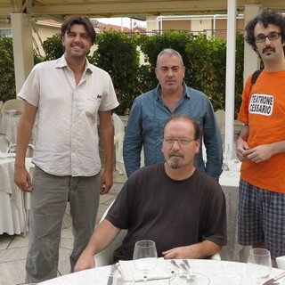 Sanremo. Flavio Oreglio ospite al Roof Garden del Casinò dopo Caffè Venezuela