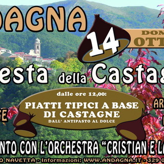 Andagna: domenica torna l'appuntamento con la sagra della castagna