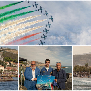 Villaregia Air Show nel cielo di Riva Ligure e Santo Stefano al Mare: decine di migliaia di persone sul lungomare (foto e video)
