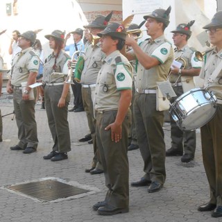Riva Ligure: questa sera si esibisce la Fanfara Alpina Sezionale "Colle di Nava"