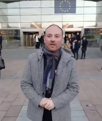 Ventimiglia, il sindaco Flavio Di Muro a Bruxelles a 'caccia' di fondi europei (Foto)