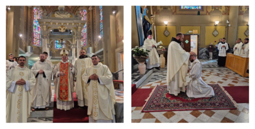 Imposizione delle mani e preghiera consacratoria, a Bordighera l'ordinazione presbiterale di fra’ Damiano (Foto) Imposizione delle mani e preghiera consacratoria, a Bordighera l'ordinazione presbiterale di fra’ Damiano (Foto)