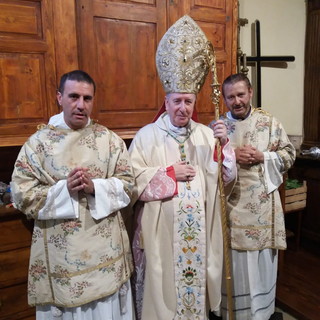 Santa messa solenne in occasione della festa patronale di Villa Viani. frazione di Pontedassio