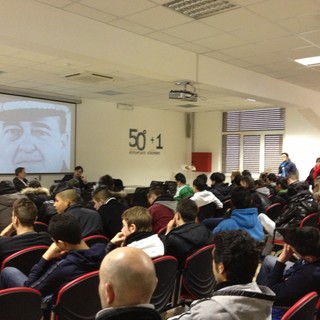 Imperia: grande successo per la seconda giornata del "Progetto Legalità" alla Scuola Edile Imperiese Imperia: grande successo per la seconda giornata del "Progetto Legalità" alla Scuola Edile Imperiese