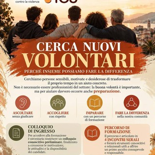 Bordighera, l'associazione Noi4You ricerca nuovi volontari contro la violenza di genere
