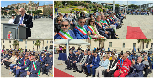 Imperia: Festa della Repubblica in calata Anselmi, onorificenze ai sanremesi Alberto Biancheri e Walter Vacchino (Foto) Imperia: Festa della Repubblica in calata Anselmi, onorificenze ai sanremesi Alberto Biancheri e Walter Vacchino (Foto)