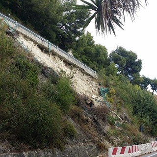 Grimaldi, massi pericolanti lungo la strada, l'allarme del comitato: "Aspettiamo che ci scappi il morto?"