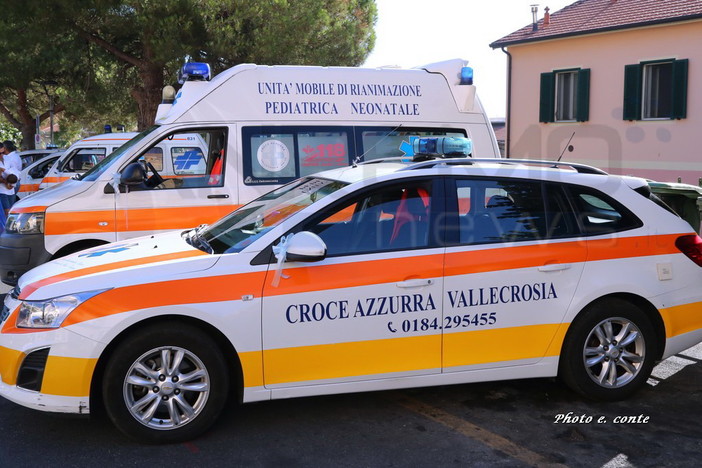Vallecrosia: in occasione delle elezioni Europee, unità mobile della Croce Azzurra per il trasporto ai seggi di persone con disabilità