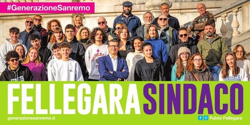 Elezioni amministrative, Fellegara, spazi e progetti per le nuove generazioni: “Sanremo guarda al futuro” Elezioni amministrative, Fellegara, spazi e progetti per le nuove generazioni: “Sanremo guarda al futuro”