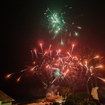Fuochi d'artificio a Bordighera Fuochi d'artificio a Bordighera