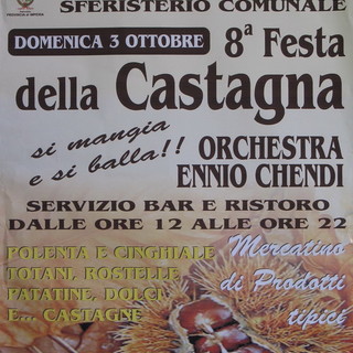 Taggia: domenica prossima allo sferisterio la 'Festa della Castagna'