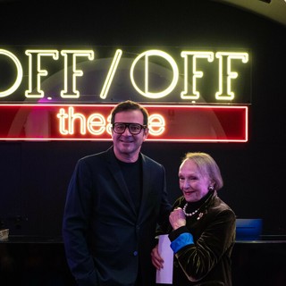 Alessio Franco e Elena Croce Presidente in carica e Presidente onorario della Fondazione