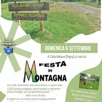Pigna, a Colla Melosa si festeggia la tradizionale Festa in Montagna con Messa e pranzo nel prato