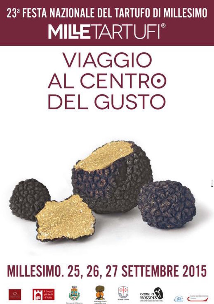 XXIII Festa Nazionale del tartufo a Millesimo dal 25 al 27 settembre