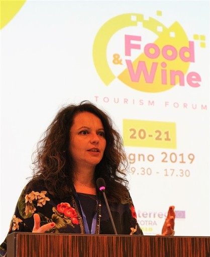 Roberta Milano, direttore scientifico del Food&amp;Wine Tourism Forum
