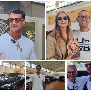 Ventimiglia, affidabilità e professionalità: Fabrizio Corona e Cristina Pensa scelgono Auto 20 Srl (Foto e video)