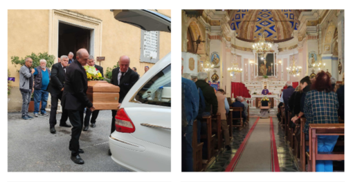 Ventimiglia, comunità riunita a Torri per dire addio al 58enne Rocco Trimarchi (Foto) Ventimiglia, comunità riunita a Torri per dire addio al 58enne Rocco Trimarchi (Foto)