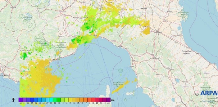 Allerta meteo “gialla” prolungata fino alle 2 di stanotte nella zone dello spezzino Allerta meteo “gialla” prolungata fino alle 2 di stanotte nella zone dello spezzino
